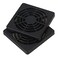 BQLZR 60mm Black Plastic Case Fan Filter Guard Grill or Cover PC Computer Pack of 5