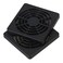 BQLZR 60mm Black Plastic Case Fan Filter Guard Grill or Cover PC Computer Pack of 5