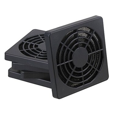 BQLZR 60mm Black Plastic Case Fan Filter Guard Grill or Cover PC Computer Pack of 5