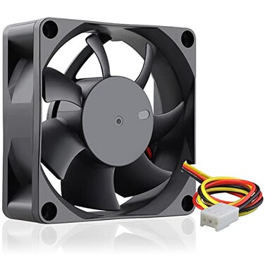 GDSTIME 12V DC 3PIN 70mm Fan 70mm x 70mm x 25mm Brushless Cooling Fan