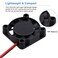 GDSTIME 2 Pack 25mm 5V Fan Mini 25x25x7mm 2Pin Brushless DC Cooling Fans for Aroma Diffuser Projector Incubator