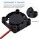 GDSTIME 2 Pack 25mm 5V Fan Mini 25x25x7mm 2Pin Brushless DC Cooling Fans for Aroma Diffuser Projector Incubator