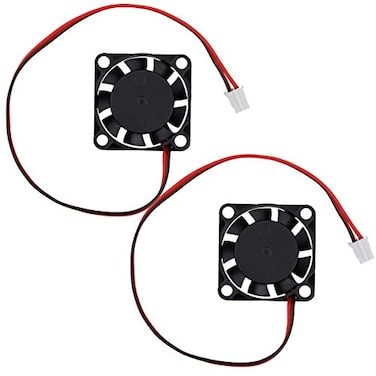 GDSTIME 2 Pack 25mm 5V Fan Mini 25x25x7mm 2Pin Brushless DC Cooling Fans for Aroma Diffuser Projector Incubator