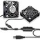 GDSTIME 2Pack 60mm x 15mm USB Fan with 3 Speed Control 5V Brushless DC Cooling Fans for PC Computer Case Cooler Raspberry Pi Radiator Ventilation