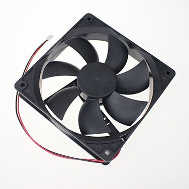 GDSTIME 2Pack Dual Ball Bearing 24V 120mm x 25mm 5 inch Brushless DC Cooling Fan