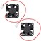 GDSTIME 30mm x 30mm x 10mm 1 inch Small 12V DC Brushless Cooling Fan 2Pack