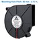 GDSTIME 75mm USB Blower Fan with 3 Speeds Control 7515 5V DC Brushless Turbine Turbo Cooling Fan for Helmet Laptop 3D Printer Ventilaiton