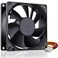 GDSTIME 80mm 8cm CPU Fan 80mm x 25mm Brushless DC 12V 3PIN Brushless PC Computer Case Cooling Fan