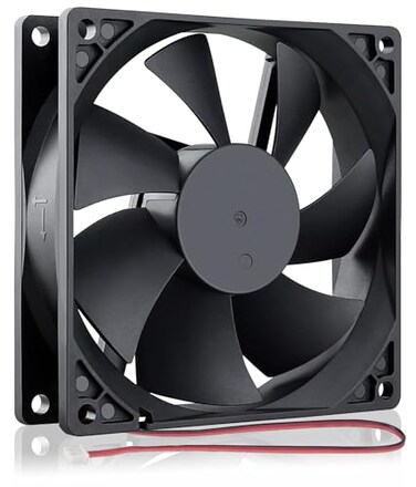 GDSTIME 92mm x 92mm x 25mm 90mm 36 Inches 12v Brushless DC Cooling Fan 2 Pin