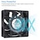 GDSTIME High Airflow 24V 120mm x 120mm x 38mm Dual Ball Bearing 5 Inch Brushless Cooling Fan