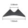 JJHXSM 60pcs Cooling Fan Damper 120140mm Fans Shock Absorbing Sealing Silicone Gasket for PC Computer Case Fan