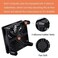 NewHail Quiet 120mm Router Fan Cooler with LMH 3Degree Speed Controller DC 5V USB Powered Cooling Case Fan for Router Modem Receiver DVR PlayStation TV Box