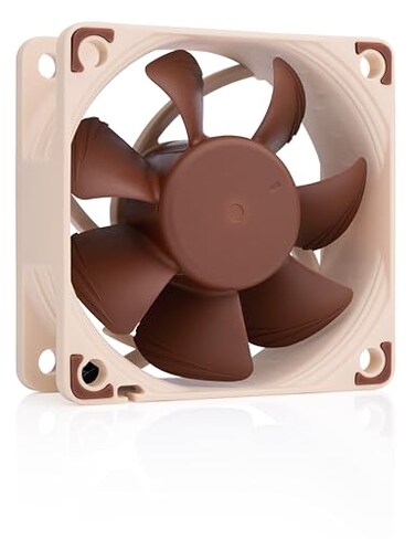 Noctua NFA6x25 PWM Premium Quiet Fan 4Pin 60mm Brown