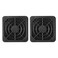 uxcell 2 Pieces Dustproof PC Fan Dust Filter Computer Fan Filter Grills Guard Plastic Mesh Cover for 40mm PC Case Fan