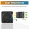 uxcell 2 Pieces Dustproof PC Fan Dust Filter Computer Fan Filter Grills Guard Plastic Mesh Cover for 40mm PC Case Fan