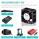 Wathai 40mm x 20mm 3pin Computer Case Fan 12V High Speed Replacement for DIY CPU Cooler Routers Switches NASDVRs Cooling 2 Pack