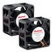 Wathai 40mm x 20mm 3pin Computer Case Fan 12V High Speed Replacement for DIY CPU Cooler Routers Switches NASDVRs Cooling 2 Pack
