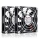 Wathai DC Brushless 12V Cooling Case Fan 80mm x 15mm 3 2Pin for Exhaust Replacement Part 2Pack