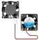 WINSINN 25mm Fan 5V 3D Printer Micro 5 Volt Fans 2510 Dual Ball Bearing Brushless Cooling 25mmx10mm 2PIN Pack of 2Pcs