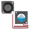 WINSINN 30mm Blower Fan 24V Micro 24 Volt Fans Blower 3010 Dual Ball Bearing 30mmx10mm 2PIN Pack of 2Pcs