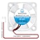 WINSINN 30mm RGB Fan 24V LED Colorful 3D Printer Micro 24 Volt Fans 3010 Hydraulic Bearing Brushless Cooling 30mmx10mm 2PIN Pack of 4Pcs