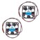 WINSINN 35mm Fan 5V 3D Printer Micro 5 Volt Fans 3510 Dual Ball Bearing Brushless Cooling 35mmx10mm 2PIN Pack of 2Pcs