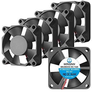 WINSINN 35mm Fan 5V Hydraulic Bearing Brushless 3510 35x10mm High Speed Pack of 5Pcs