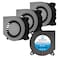 WINSINN 40mm Blower Fan 12V 3D Printer Micro 12 Volt Fans Blower 4020 Hydraulic Bearing 40mmx20mm 2PIN Pack of 4Pcs