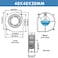 WINSINN 40mm Blower Fan 12V 3D Printer Micro 12 Volt Fans Blower 4020 Hydraulic Bearing 40mmx20mm 2PIN Pack of 4Pcs