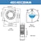WINSINN 40mm Blower Fan 12V 3D Printer Micro 12 Volt Fans Blower 4020 Hydraulic Bearing 40mmx20mm 2PIN Pack of 4Pcs