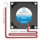 WINSINN 40mm Blower Fan 5V 3D Printer Micro 5 Volt Fans Blower 4010 Dual Ball Bearing with Air Guide Parts 40mmx10mm 2PIN Pack of 2Pcs
