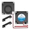 WINSINN 40mm Blower Fan 5V 3D Printer Micro 5 Volt Fans Blower 4010 Dual Ball Bearing with Air Guide Parts 40mmx10mm 2PIN Pack of 2Pcs