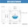 WINSINN 50mm 12V Fan Hydraulic Bearing 6000 RPM 5010 Cooling Fan Replacement for 3D PrintersComputer CasesSmall Appliances 30cm Cable with XH2542PIN Brushless 50x10mm 5Pcs