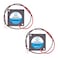 WINSINN Dual Ball Bearings 30mm Blower Fan Brushless Cooling 12V 3010 30mm10mm Pack of 2Pcs
