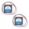 WINSINN Dual Ball Bearings 30mm Blower Fan Brushless Cooling 12V 3010 30mm10mm Pack of 2Pcs