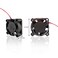 Blacell Zittop 2 Pieces BXR 25mm X 25 X 10 Brushless Cooling Fan Small Micro Flow CFM 12v C11