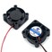 Blacell Zittop 2 Pieces BXR 25mm X 25 X 10 Brushless Cooling Fan Small Micro Flow CFM 12v C11