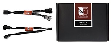 Noctua NASYC1 4 Pin YCables for PC Fans Black