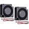 GDSTIME 2Pack 24V 30mm Blower Fan 30mm x 30mm x10mm Brushless Cooling Replacement Fan for 3D Printer