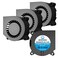 WINSINN 40mm Blower Fan 24V 3D Printer Micro 24 Volt Fans Blower 4020 Hydraulic Bearing 40mmx20mm 2PIN Pack of 4Pcs