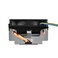 SilverStone Technology Low Profile 95W or More AMD Socket AM2AM3AM4FM1FM2 CPU Cooler Only 54mm Tall Cooling RLKR01