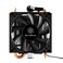 SilverStone Technology Low Profile 95W or More AMD Socket AM2AM3AM4FM1FM2 CPU Cooler Only 54mm Tall Cooling RLKR01