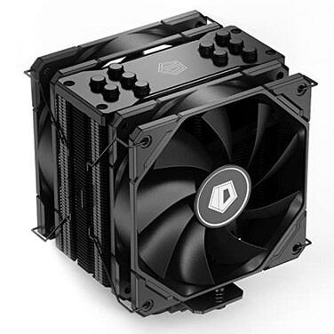 ID-COOLING IDCOOLING SE225XT Black CPU Cooler 5 Heatpipes CPU Air Cooler 2x120mm PushPull PWM Fans CPU Fan for IntelAMD LGA 1700 Compatible