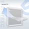 YIMATEECO Dust Filter PC 120mm for Computer CoolerPSURouters Nylon 80 Mesh Magnetic Frame PC Fan Dust Mesh PC Cooler Filter Dustproof Computer Fan Grills Nylon 120 120mm 10pcs White