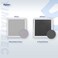 YIMATEECO Dust Filter PC 120mm for Computer CoolerPSURouters Nylon 80 Mesh Magnetic Frame PC Fan Dust Mesh PC Cooler Filter Dustproof Computer Fan Grills Nylon 120 120mm 5pcs White