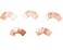 Honbay 25pcs 5 Sizes 15x15mm IC Chipset GPU CPU Thermal Heatsink Copper Pad
