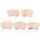 uxcell Flat IC Chipset Thermal Copper Heatsink for CPU GPU RAM 20 x 20mm with Thickness 0305081015mm Total 15pcs