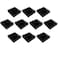 Easycargo 24pcs 40mm Heatsink 40x40x11mm Aluminum Cooler Heat Sink for Cooling 3D Printers Nema 17 TEC112706 Thermoelectric Peltier Cooler 40mmx40mmx11mm Black 24pcs