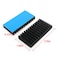 JJHXSM 4Pcs Large Heat Sink Aluminum Black Heatsinks Fins for Cooler PCB Board LED Motherboard 80 x 40 x 11mm315 x 158 x 043 inches