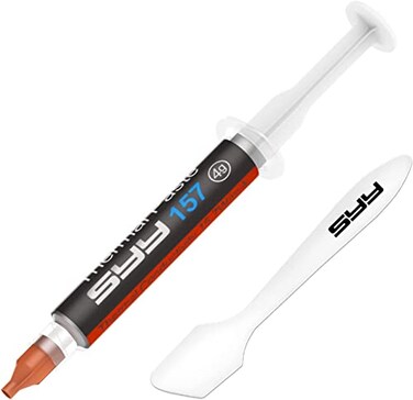 SYY Thermal Paste with Tool kit 4 Grams CPU Paste Thermal Compound Paste Heatsink for ICProcessorCPUGPUAll Coolers